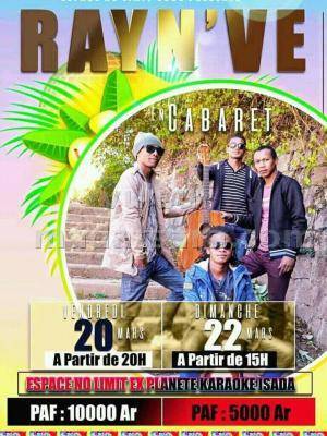 Rain'Ve en cabaret Espace No Limit