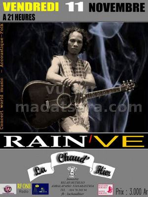 Rain'Ve en concert à  La Chaud'Hier‍