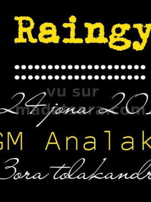 Raingy2 Tsangan-tononkal - CGM Analakely‍