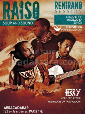 Raiso Soup and sound - renirano session - Abracadabar Paris 19e