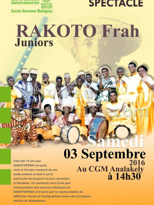 Rakoto Frah Juniors en concert au CGM Analakely