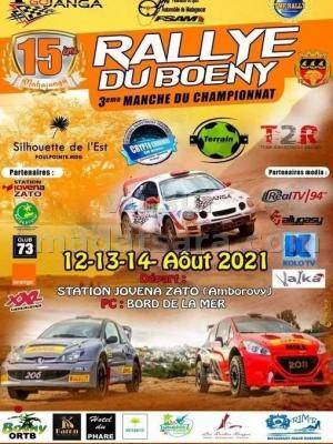 Rallye du boeny 3e manche du championnat