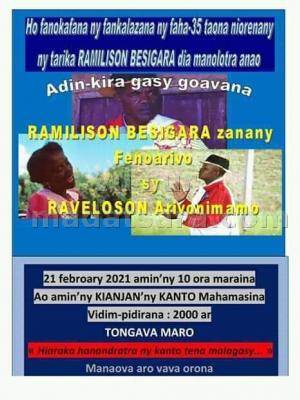 Ramilison Besigara Kianjan'ny Kanto Mahamasina