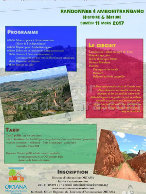 Randonnée à Ambohitrangano histoire et nature