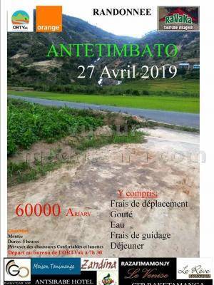 Randonnée Antetimbato