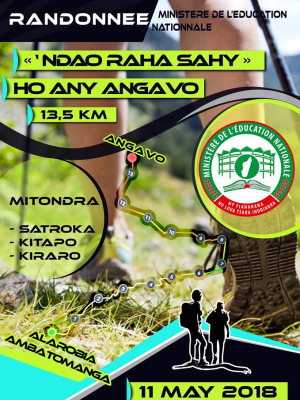 Randonnée 'Ndao raha sahy ho any Angavo