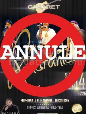 Randrantelo - cabaret concert à l'Euphoria Igny