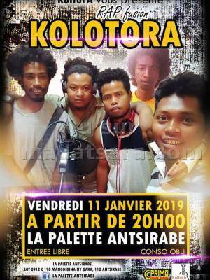 Rap fusion Kolotora La Palette Antsirabe