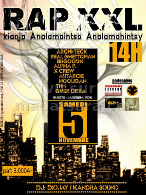 Rap XXL - Analamaitso Théâtre de verdure d'Analamahitsy‍