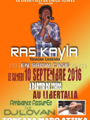 Ras Kayla en concert au Libertalia Diégo Suarez