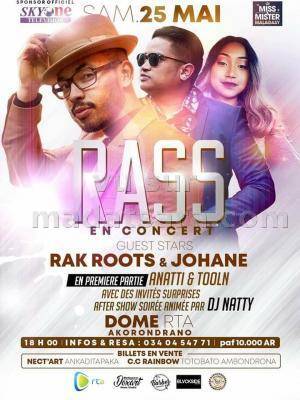 Rass en concert Dome RTA Ankorondrano