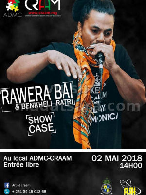 Rawera Bai & Benkheli Ratri‍ en show case Espace Art Public (CRAAM) Ankatso‍