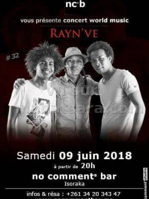 Rayn'Ve en concert No Comment Bar Isoraka