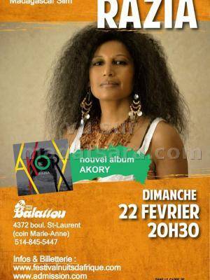 Razia en concert au Club Balattou Montréal