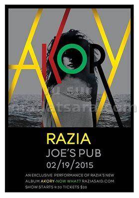 Razia Said en concert au Joe's Pub