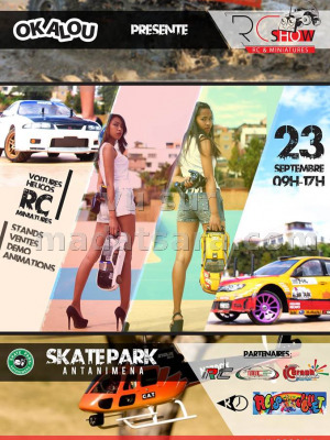 RC & Miniatures SHOW Skate Park Ankaditapaka‍