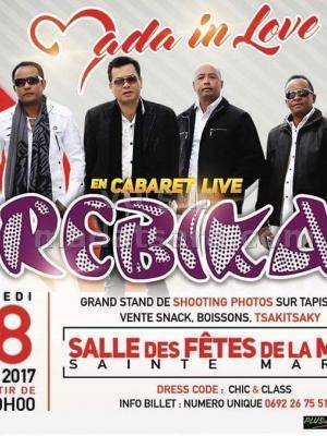 Rebika en cabaret Mada in love Salle des fêtes de la Mare Saint Marie