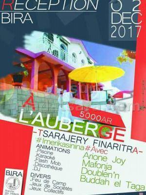 Reception Bira L'Auberge Tsarajery Finaritra avec Arione Joy, Buddha El Taga, Mafonja, Doubl'e'nn