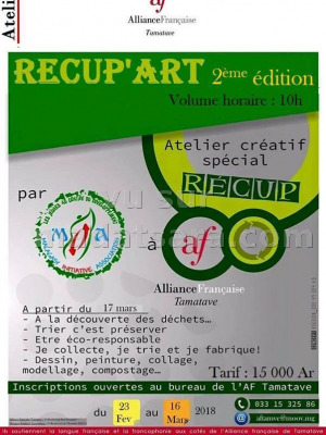 Recup'Art 2ème édition - AF - Alliance Française Toamasina‍