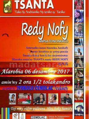Redy nofy antsan-tononkalo - CMDELAC
