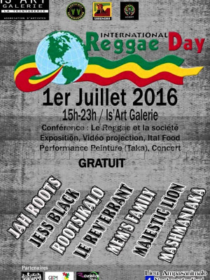 Reggae International Day - Is'Art Galerie