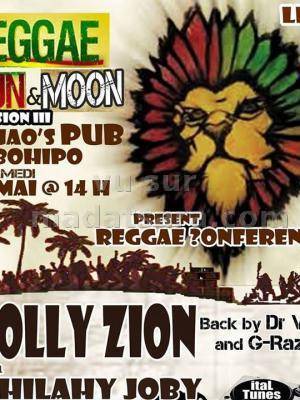 Reggae Sun & Moon Session III au Jao's Pub avec Holly Zion et Lehilahy Joby