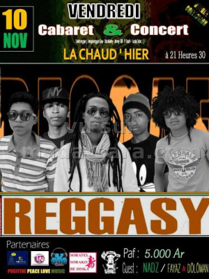Reggasy‍ en cabaret & concert La Chaud'Hier‍