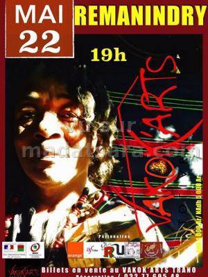 Remanindry en concert au Vakok'Arts