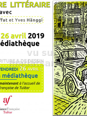 Rencontre littéraire avec Edouard Choffat et Yves Hänggi - AF - Alliance Française de Toliara‍
