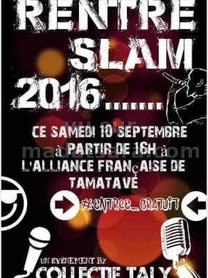 Rentrée Slam - Alliance Française de Tamatave