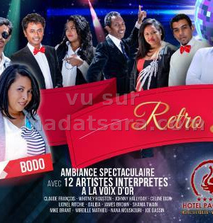 Retro Party avec Bodo‍ Hotel Paon d'Or