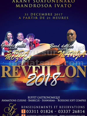 Réveillon 2017 - Akany Soafonenako‍ avec Nanja‍ & Sanda Mozika‍