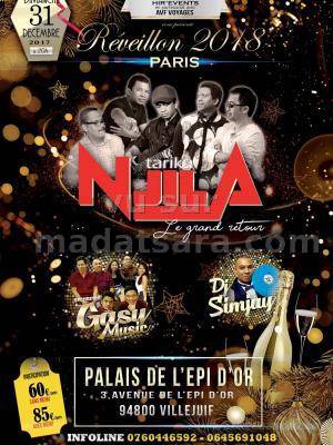 Réveillon 2017 avec Njila Palais De L'Epi D'Or Villejuif