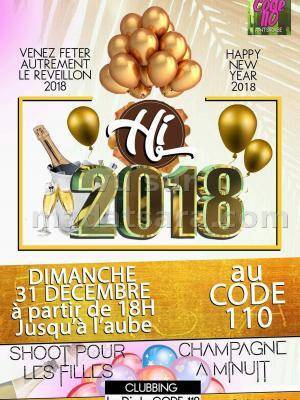 Réveillon 2018 Code 110 Sisha Karaoke
