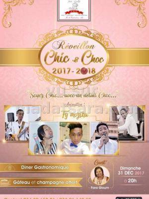 Réveillon chic & choc avec Fara Gloum & Fy Mozika - Restaurant Hotel Art'Gout Mandrosoa Ivato