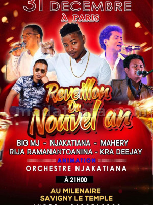 Réveillon du nouvel an au Le Millénaire‍ - Big MJ‍ , Njakatiana‍ , Mahery‍ , Rija ramanantoanina‍ & Kra-Deejay‍