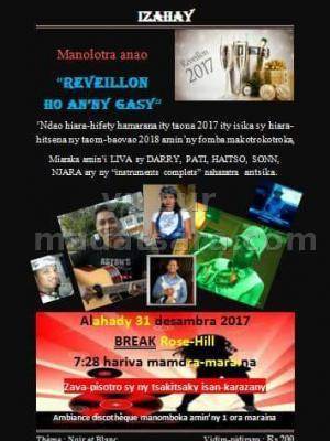 Reveillon hoan'ny gasy Rose-Hill Maurice