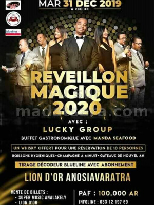 Reveillon magique 2020 - Lion d'Or Anosy Avaratra‍
