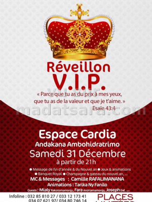 Réveillon V.I.P - Espace Cardia Alakamisy Ambohidratrimo‍