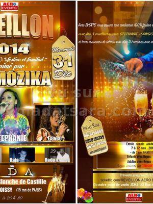 Réveillon 2014 - Ambiance 100% festive et familiale animée par Ti'Mozika au CDA Poissy