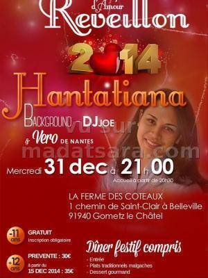 Réveillon avec Hantatiana à la Ferme des Coteaux