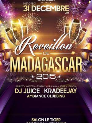 Réveillon de Madagascar 2015 - Ambiance Clubbing au Salon Le Tiger Fresnes