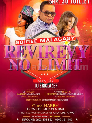 Revirevy no limit - Soirée malagasy - Chez Harry - La Réunion