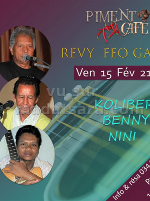 Revy Feo gasy - Piment Café Behoririka‍ Nini Kolibera‍ , Benny‍