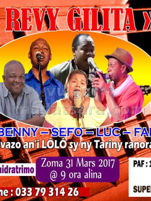 Revy Gilita avec Bebey‍ , Benny‍ , Sefo Nonoh‍ , Luk‍ & Fara Gloum‍ - hivazo Lolo sy ny tariny‍ - SK Melody Mandriambero‍