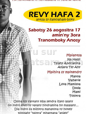 Revy hafa 2 antsa st famoaham-boky - Bibliothèque Nationale Anosy‍