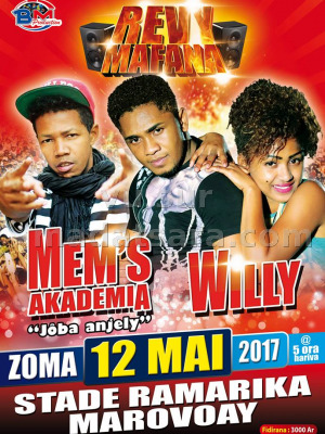 Revy mafana avec Mem's Family‍ & Willy‍ - Stade Ramarika Marovoay‍