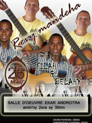 Revy mandeha Filah & Belahy Salle D'oeuvre Ekar Androtra