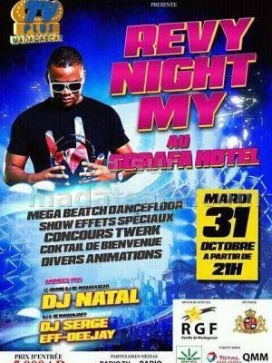 Revy night my au Sorafa Hotel avec Dj Natal