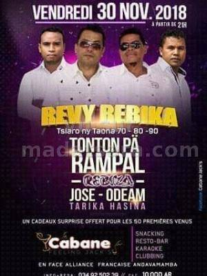 Revy Rebika Cabane Lounge Bar Karaoke Andavamamba